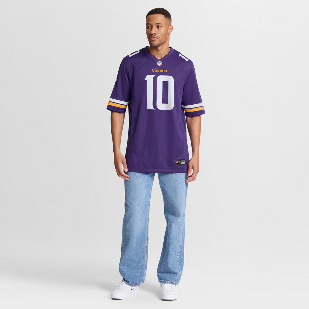 Minnesota Vikings Fran Tarkenton Nike Purple Game Retired Player Jersey