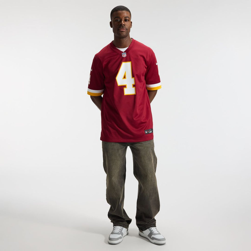 Washington Commanders Frankie Luvu Nike White Game Super Bowl Era Jersey
