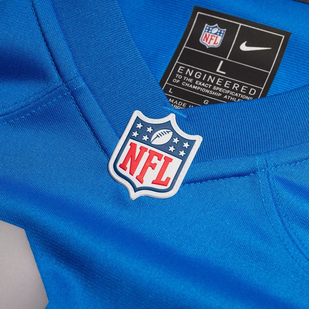 Detroit Lions Jack Campbell Nike Blue Alternate Game Jersey