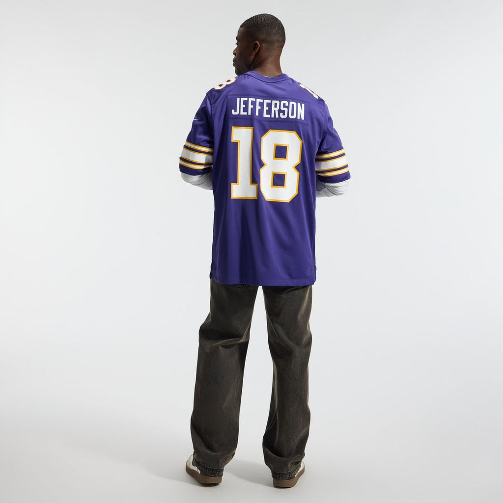 Minnesota Vikings Justin Jefferson Nike Purple Classic Player Game Jersey