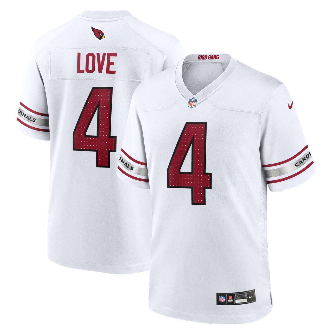 Arizona Cardinals Jeremiyah Love Nike Black Alternate Game Player Jersey
