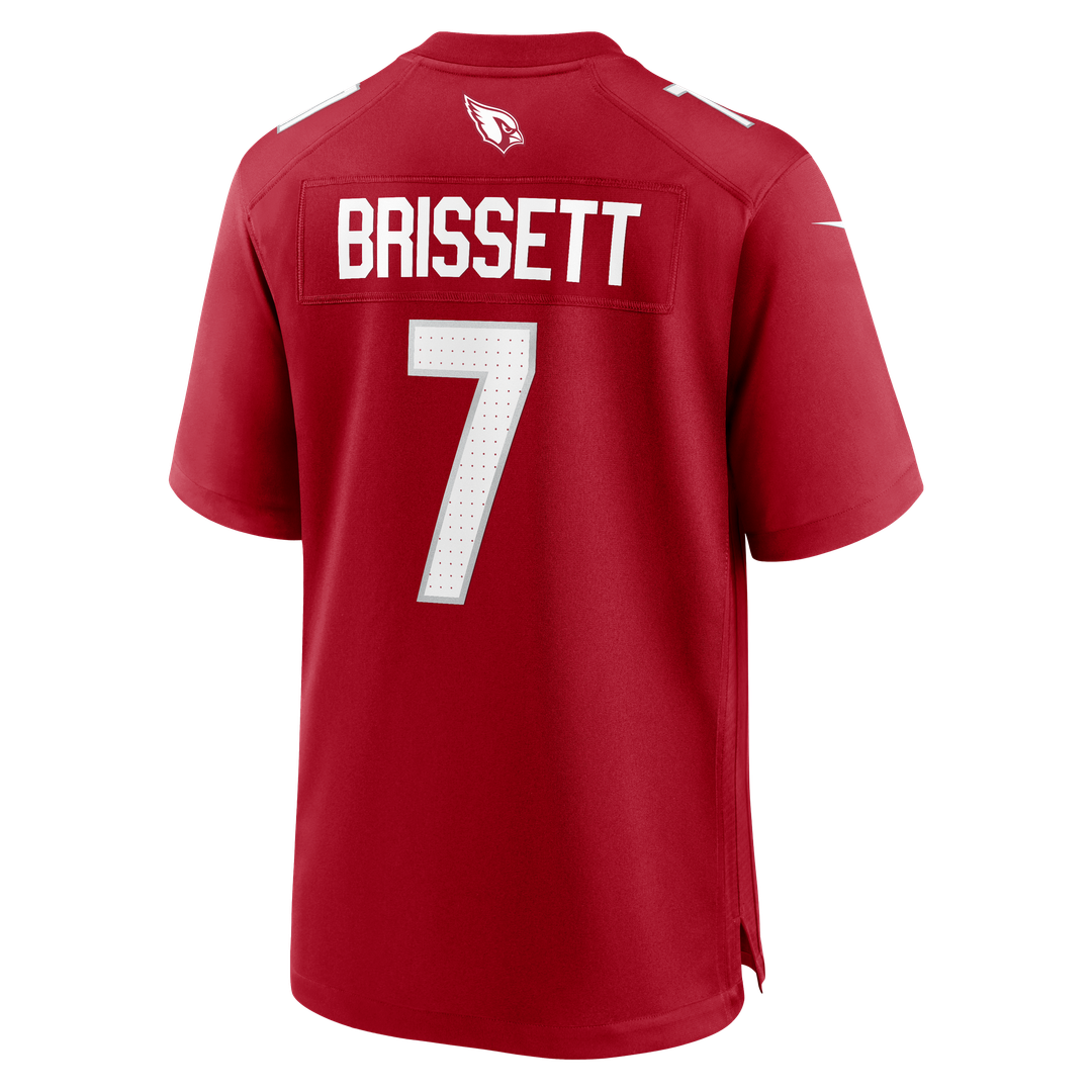 Arizona Cardinals Jacoby Brissett Nike Cardinal Team Game Jersey