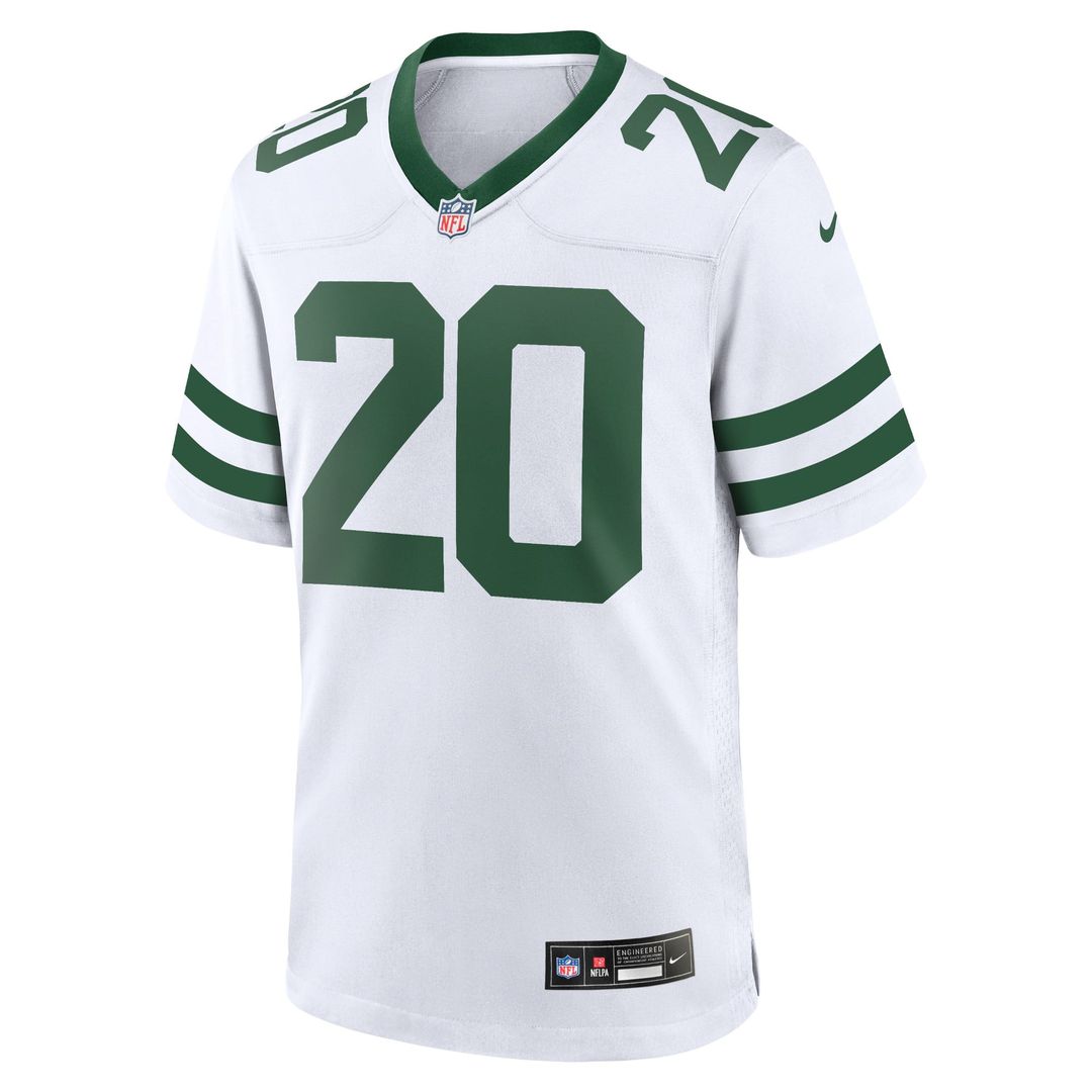 New York Jets Breece Hall Nike Legacy Green Game Jersey