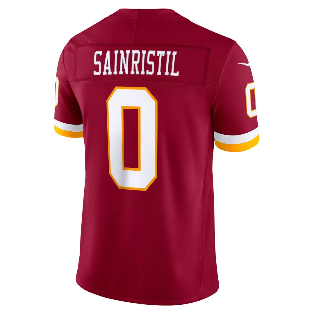 Washington Commanders Mike Sainristil Nike Burgundy Team Vapor F.U.S.E. Stitched Limited Jersey