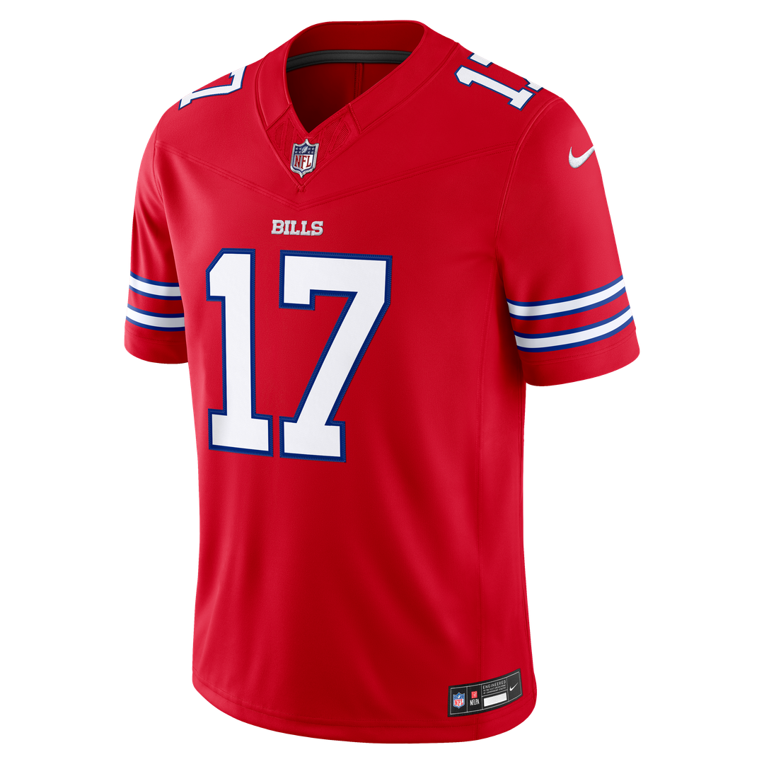 Buffalo Bills Josh Allen Nike White Vapor F.U.S.E. Stitched Limited Jersey