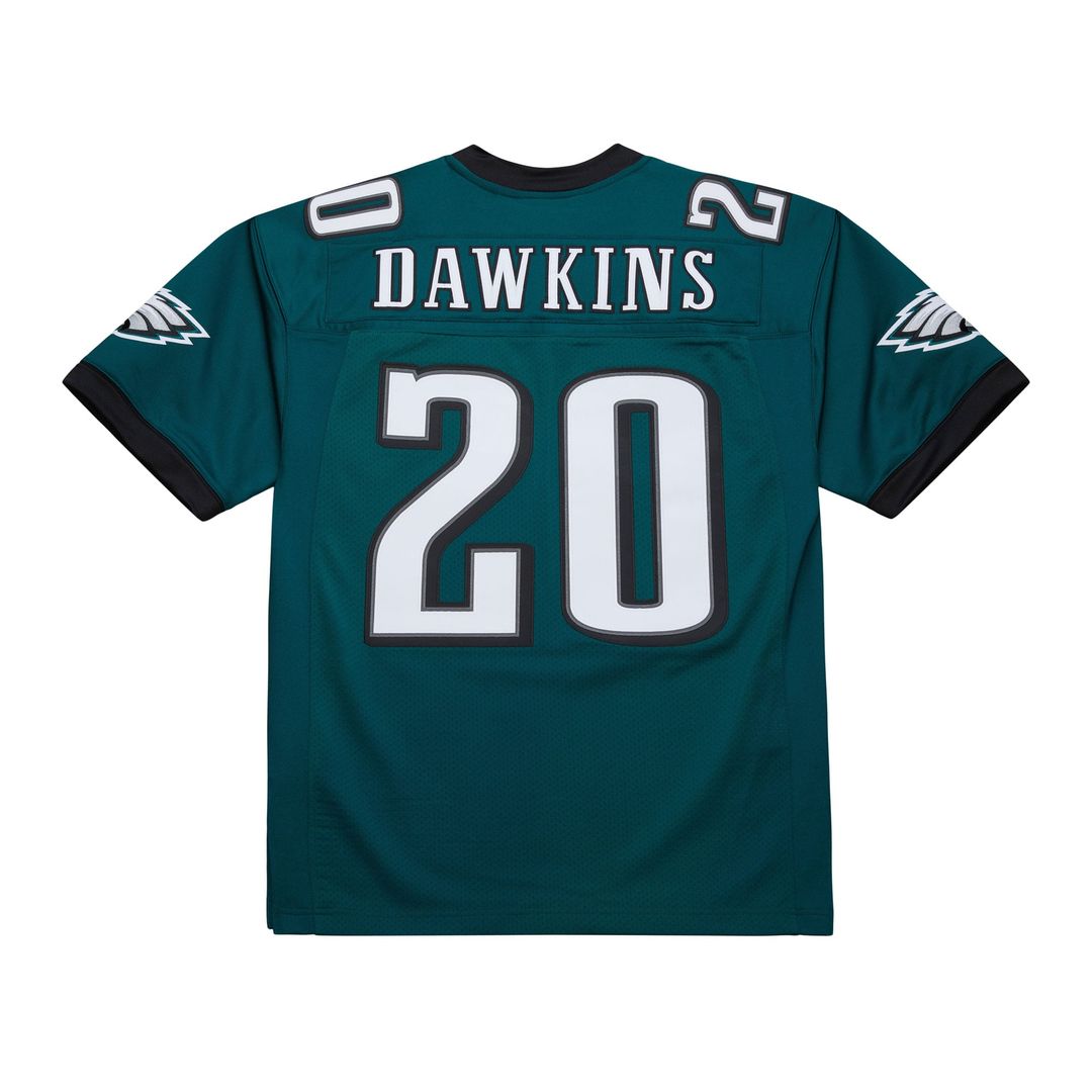 Philadelphia Eagles 1996 Brian Dawkins Mitchell & Ness White Authentic Throwback Retired Player Jersey