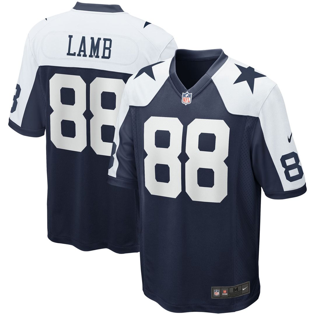 Dallas Cowboys CeeDee Lamb Nike White Alternate Game Team Jersey