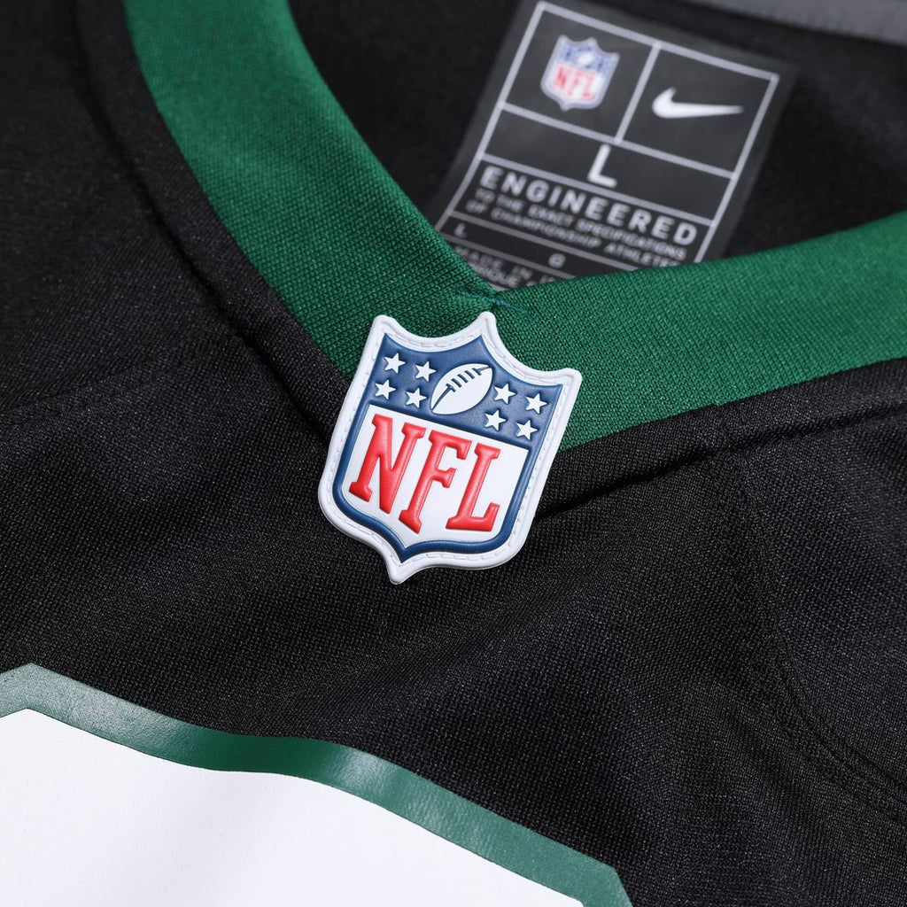 New York Jets David Bailey Nike Legacy Black Alternate Game Player Jersey