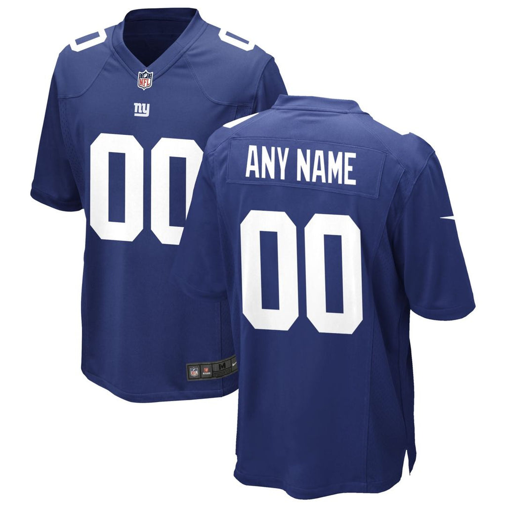 New York Giants Nike Royal Custom Game Jersey