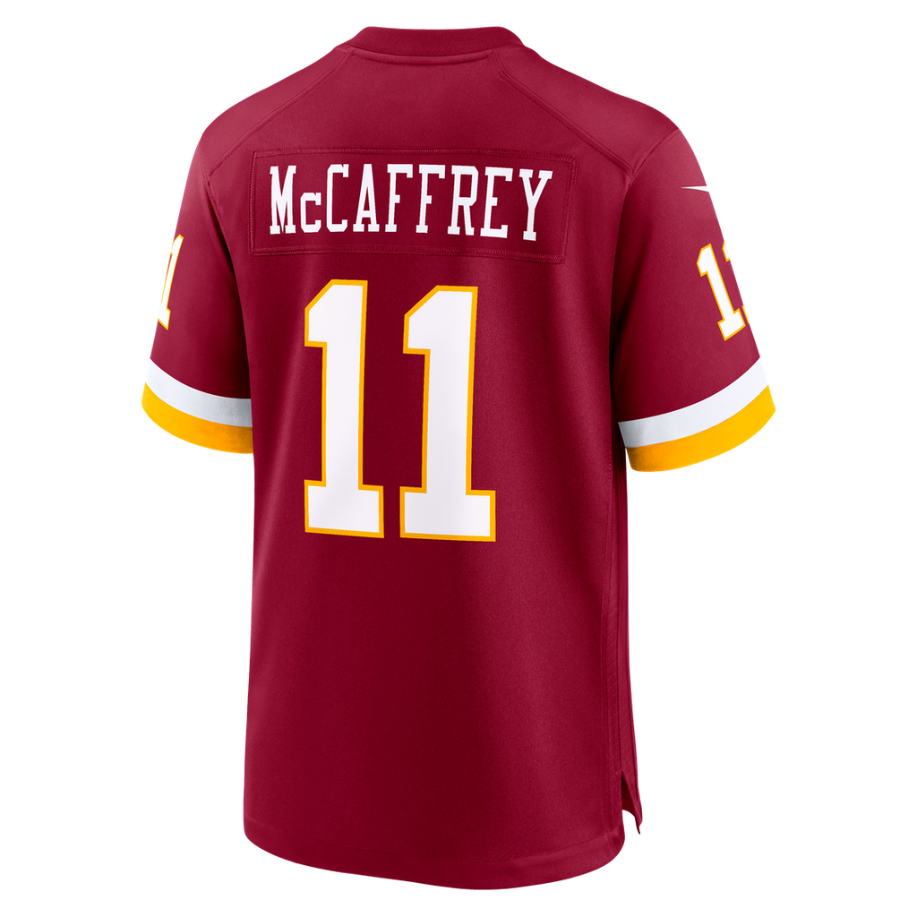 Washington Commanders Luke McCaffrey Nike White Game Super Bowl Era Jersey