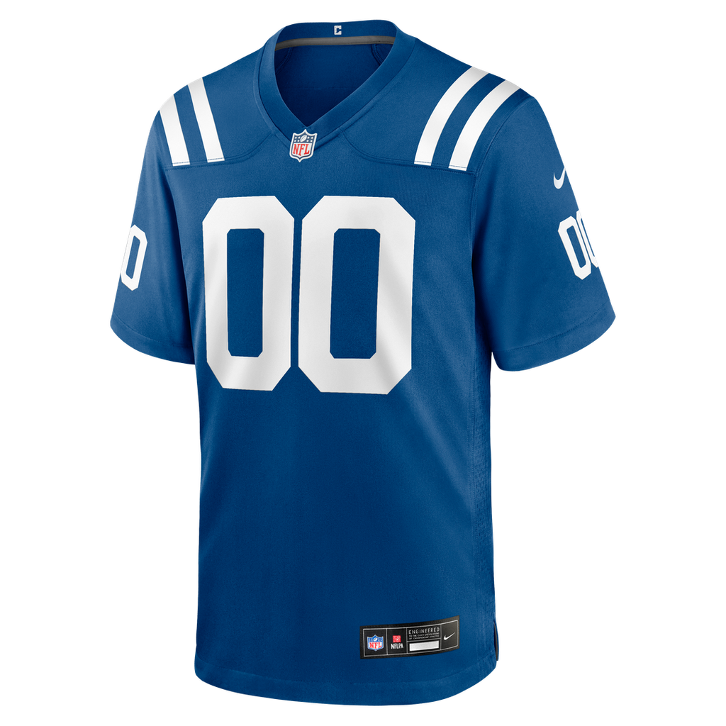 Nike Indianapolis Colts Royal Custom Game Jersey