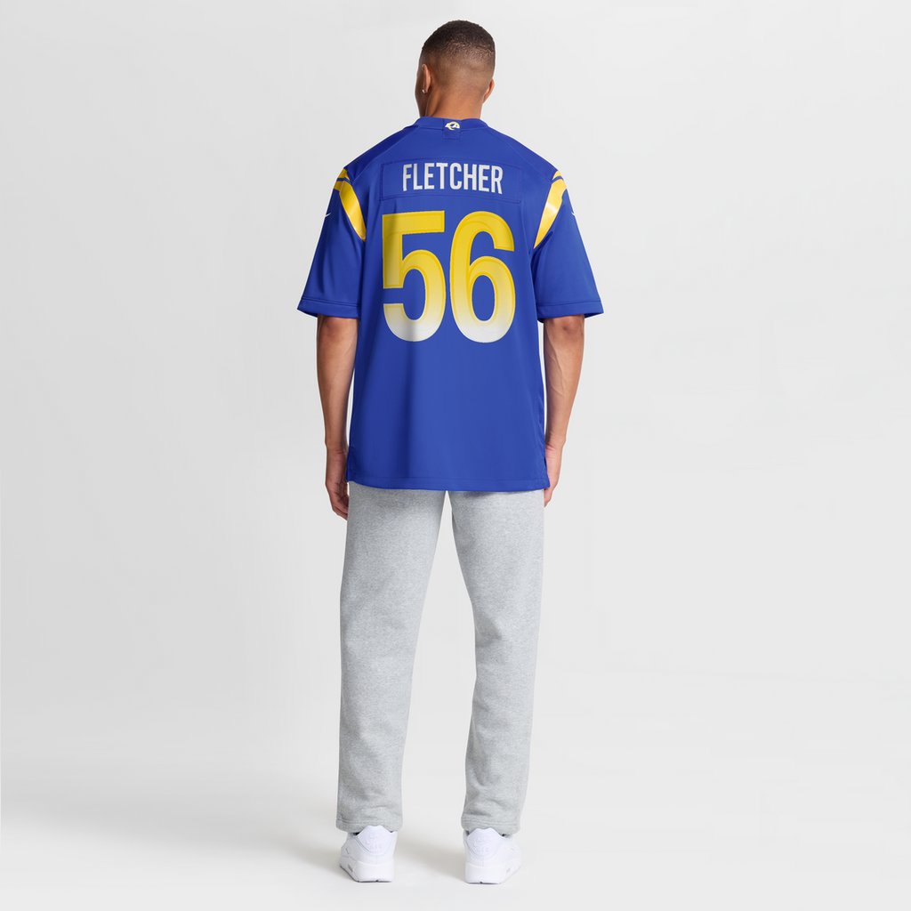 Los Angeles Rams London Fletcher Nike Royal Game Retired Player Jersey
