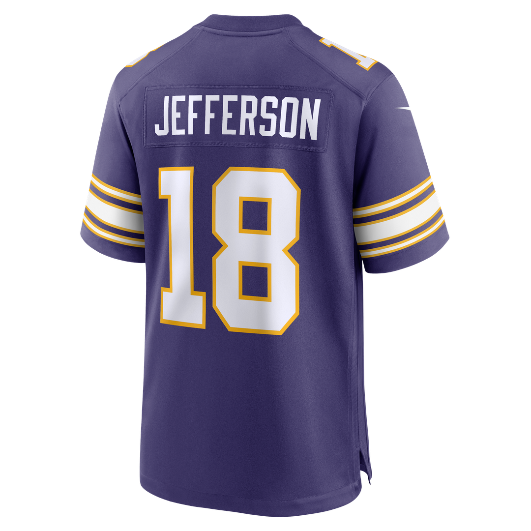 Minnesota Vikings Justin Jefferson Nike White Alternate Game Player Jersey