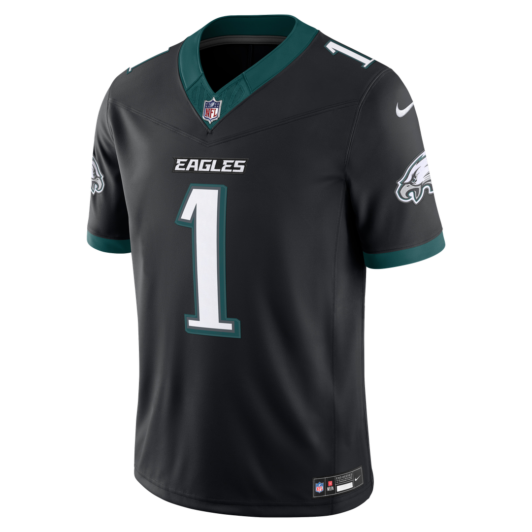 Philadelphia Eagles Jalen Hurts Nike White Vapor F.U.S.E. Stitched Limited Jersey