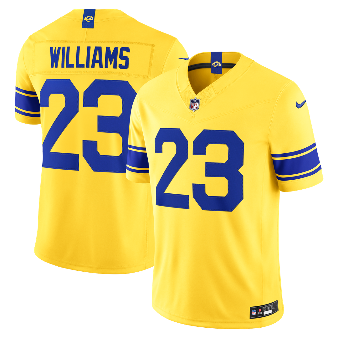 Los Angeles Rams Kyren Williams Nike Royal Team Vapor F.U.S.E. Stitched Limited Jersey