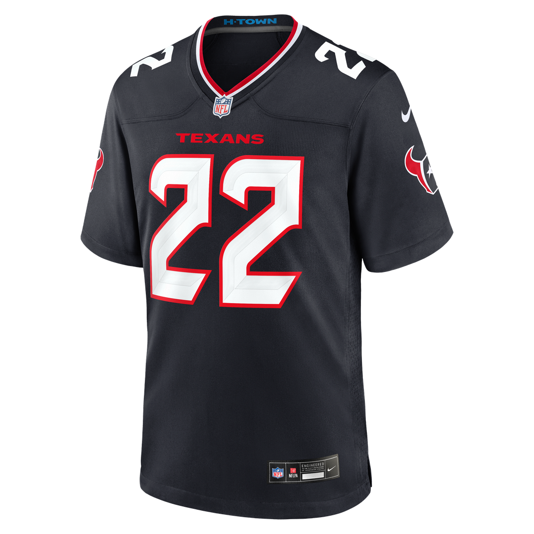 Houston Texans Jaylin Smith Nike Navy Team Game Jersey