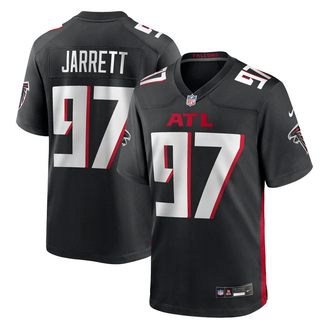 Atlanta Falcons Grady Jarrett Nike Black Game Player Jersey