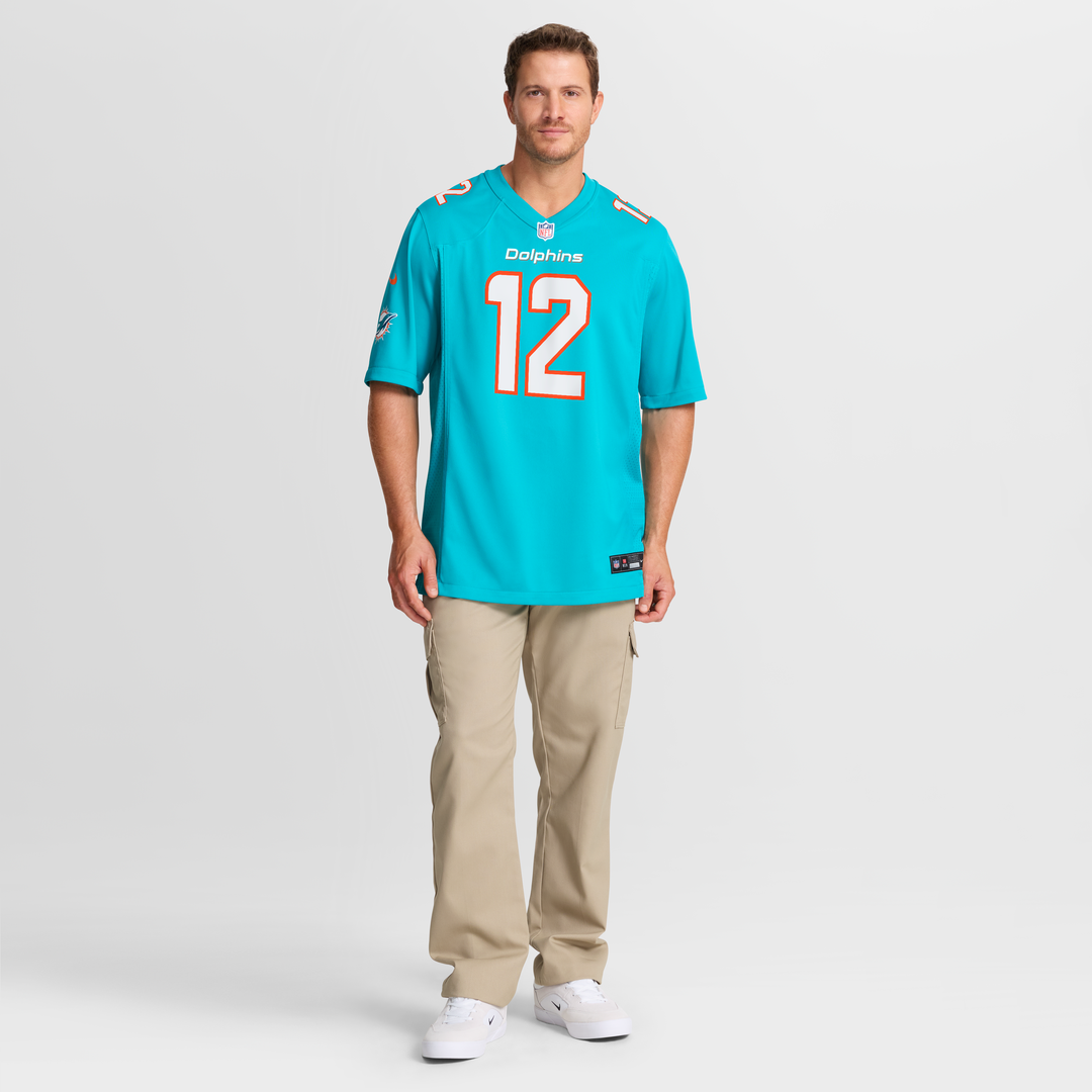 Miami Dolphins Bob Griese Nike Aqua Game Retired Player Jersey