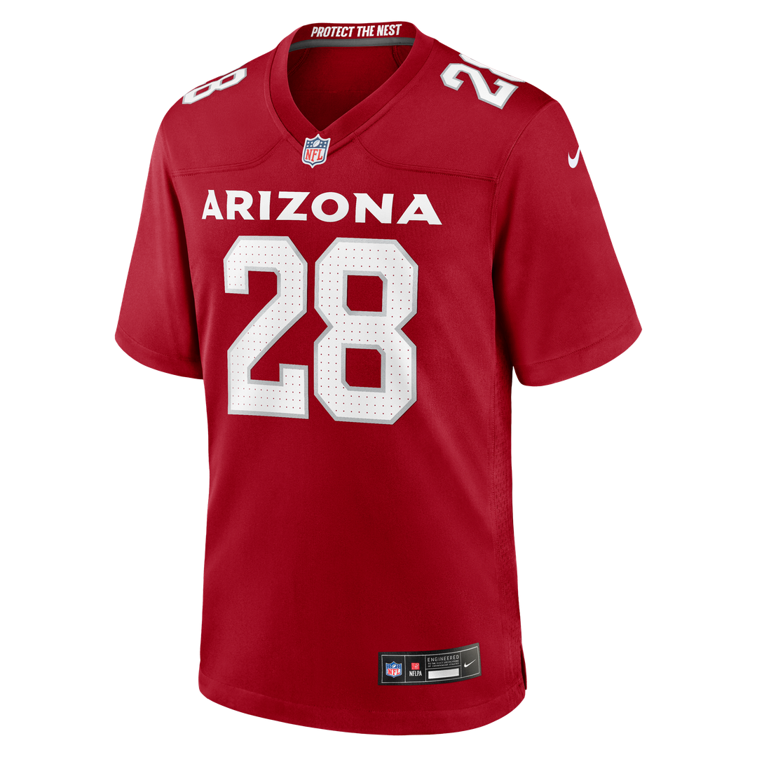 Arizona Cardinals Elijah Jones Nike Cardinal Team Game Jersey