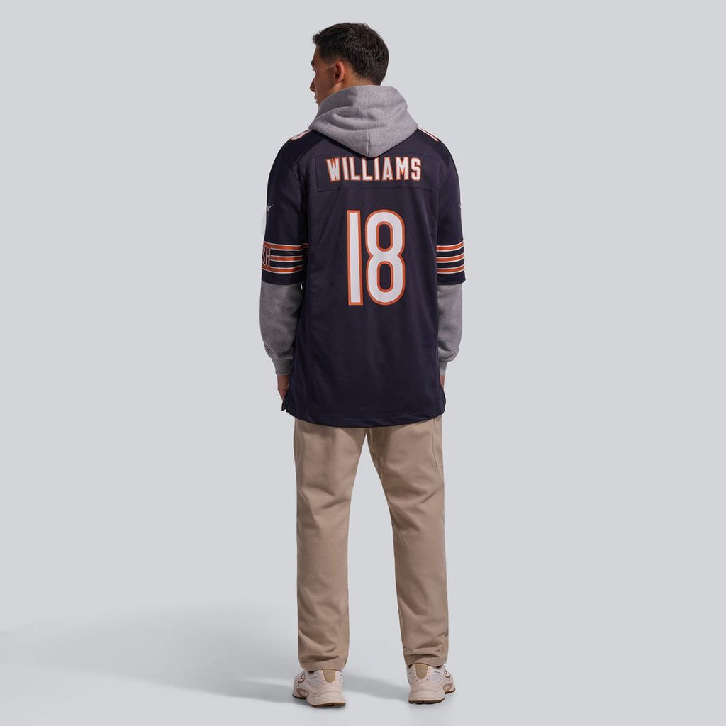 Chicago Bears Caleb Williams Nike Orange Alternate Player Game Jersey