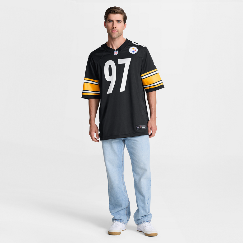 Pittsburgh Steelers Cameron Heyward Nike Black Game Jersey