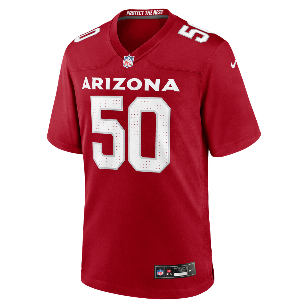 Arizona Cardinals Cody Simon Nike Cardinal Team Game Jersey
