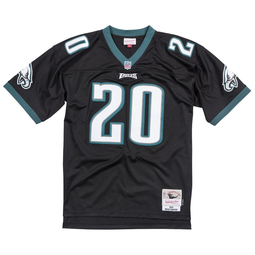 Philadelphia Eagles Brian Dawkins Mitchell & Ness Black Legacy Replica Jersey