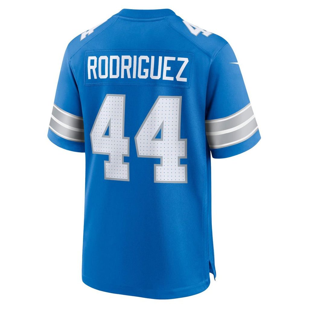 Detroit Lions Malcolm Rodriguez Nike Black 2nd Alternate Game Jersey