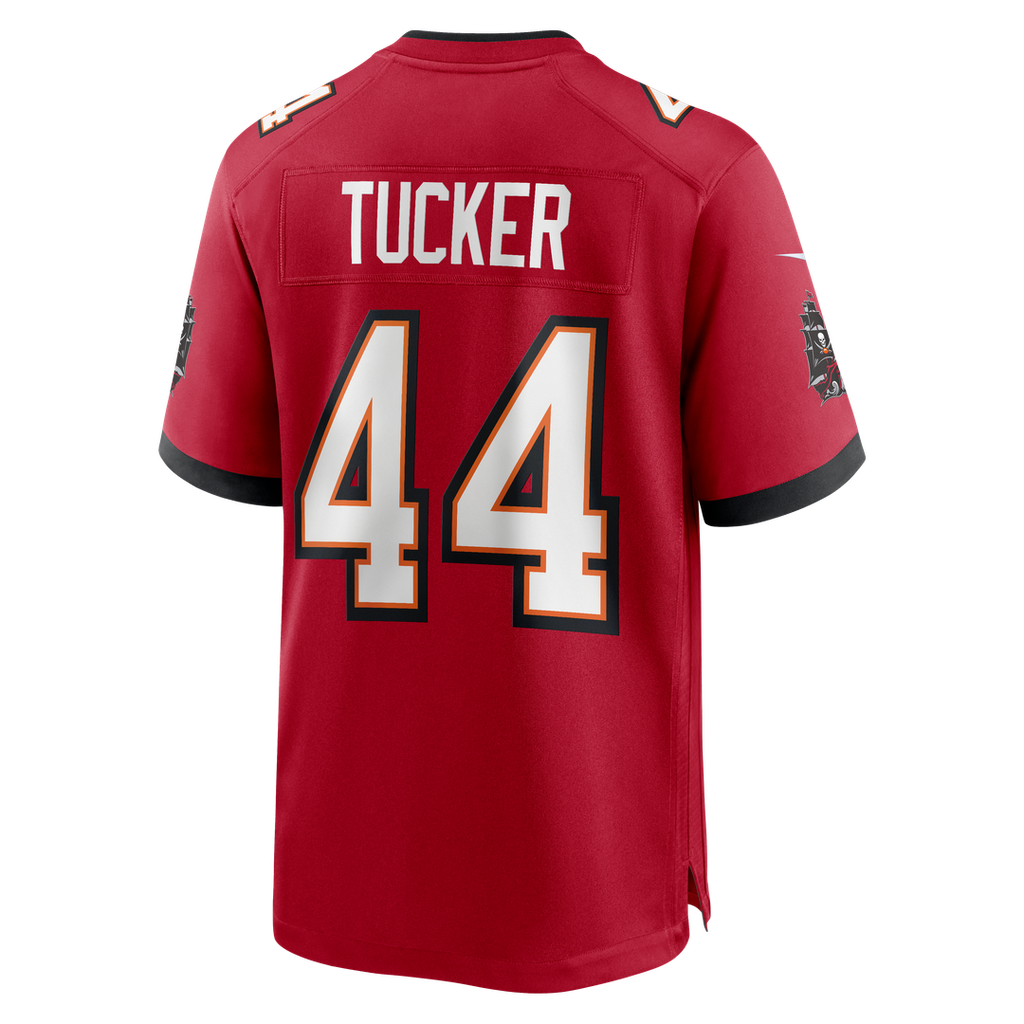 Tampa Bay Buccaneers Sean Tucker Nike Red Game Jersey