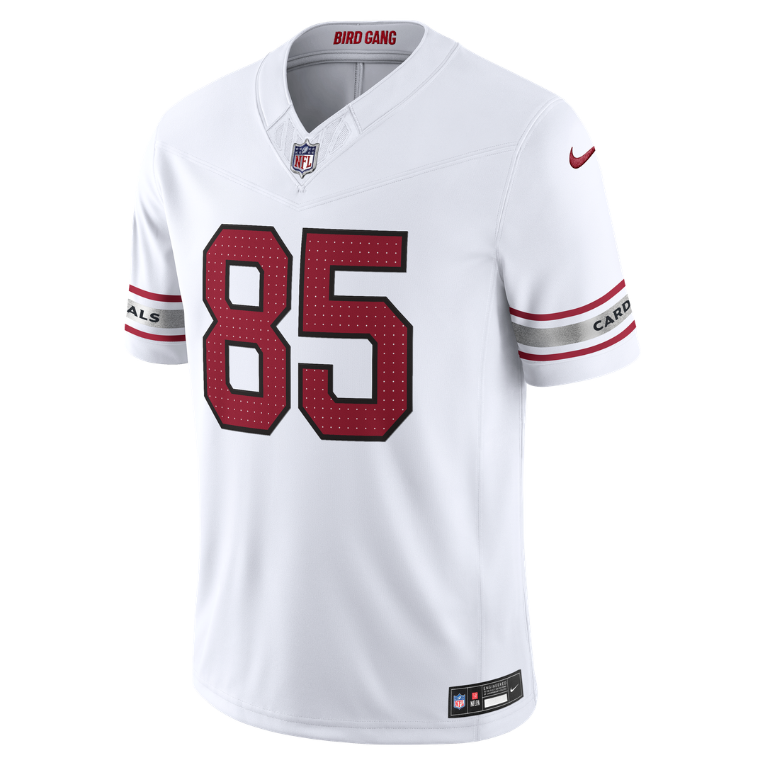 Arizona Cardinals Trey McBride Nike White Vapor F.U.S.E. Stitched Limited Jersey