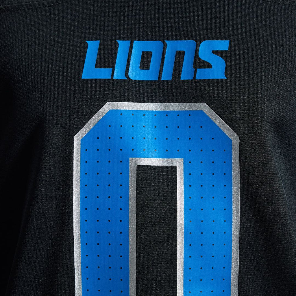 Detroit Lions Jahmyr Gibbs Nike White Game Player Jersey
