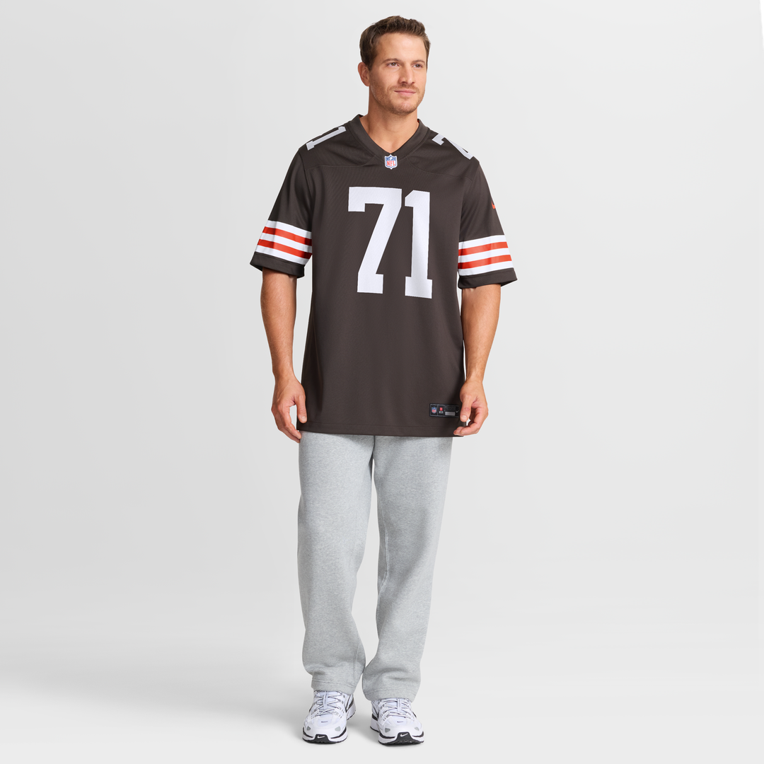Cleveland Browns Tytus Howard Nike Brown Team Game Jersey