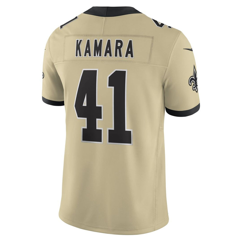 New Orleans Saints Alvin Kamara Nike White Alternate Vapor F.U.S.E. Limited Jersey