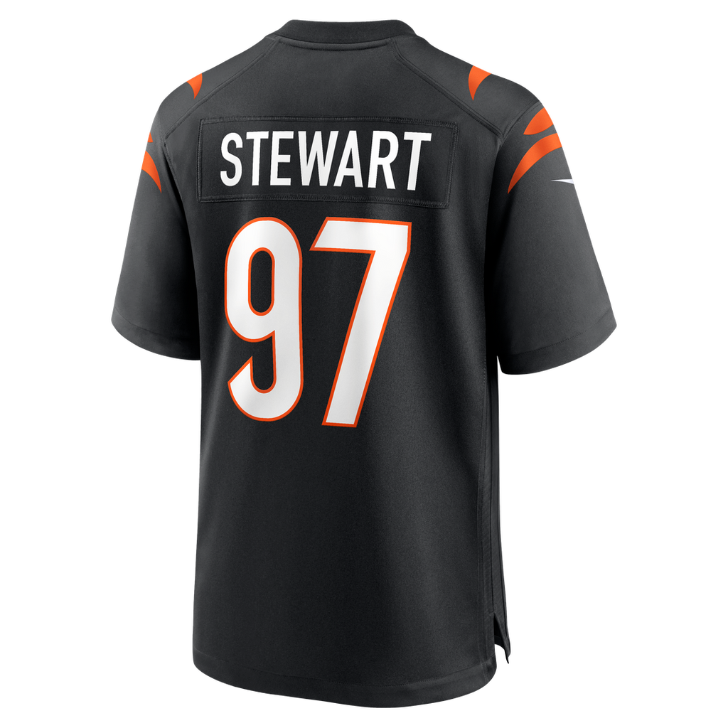 Cincinnati Bengals Shemar Stewart Nike Black Team Game Jersey