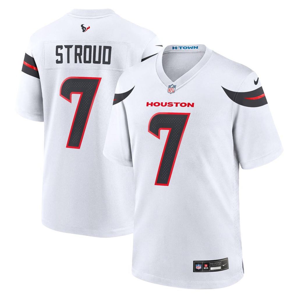 Houston Texans C.J. Stroud Nike White Game Jersey