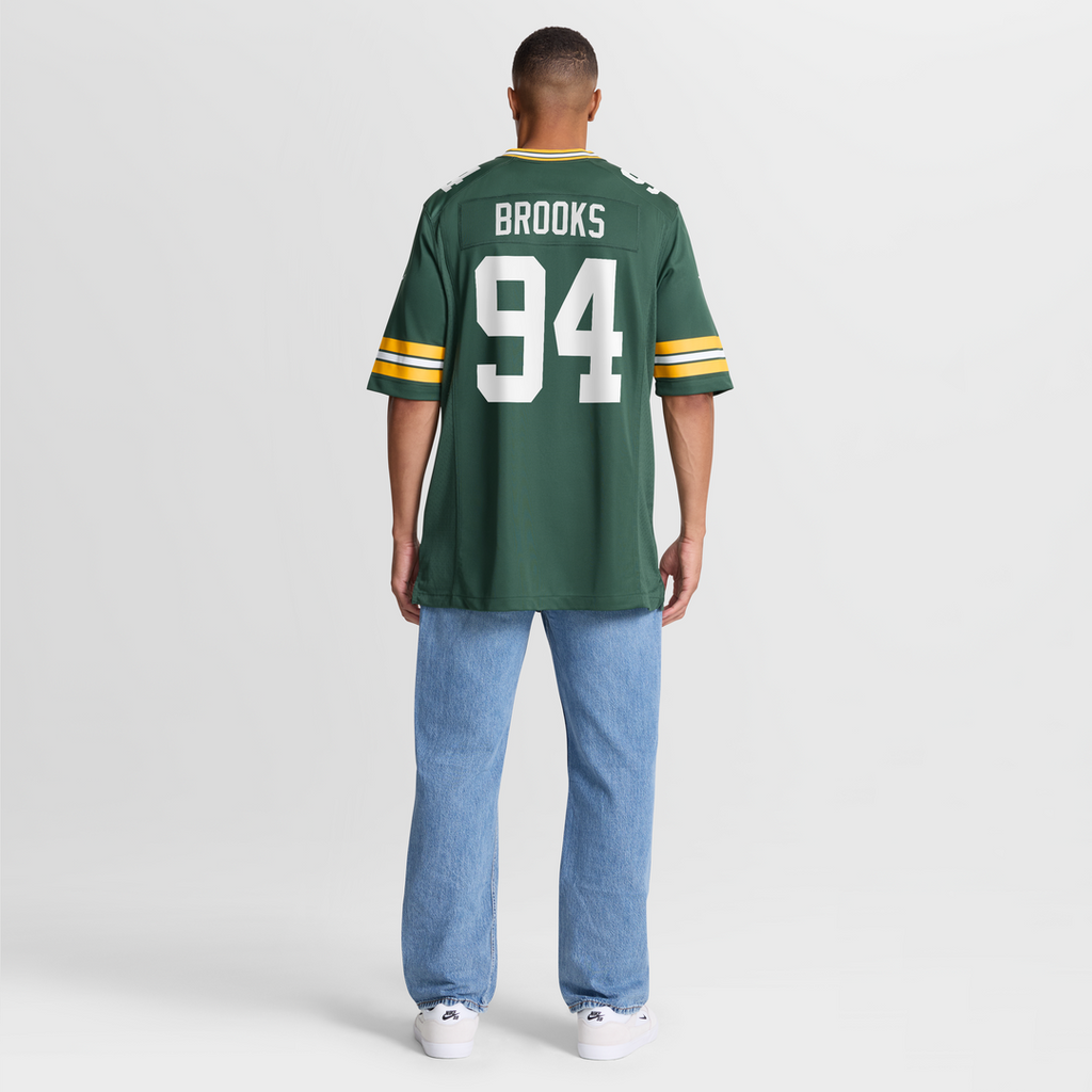 Green Bay Packers Karl Brooks Nike Green Game Jersey
