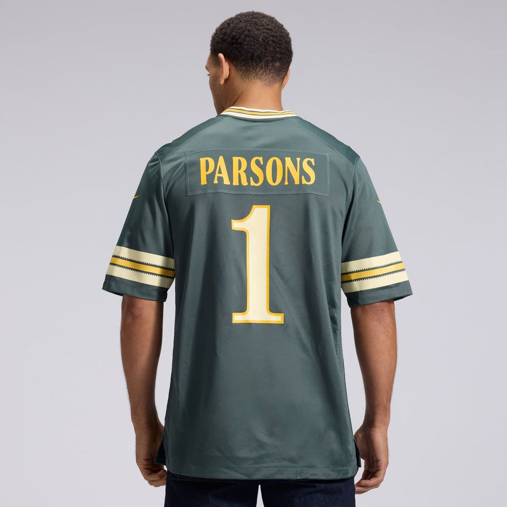 Green Bay Packers Micah Parsons Nike Green 2026 Rivalries Collection Game Jersey