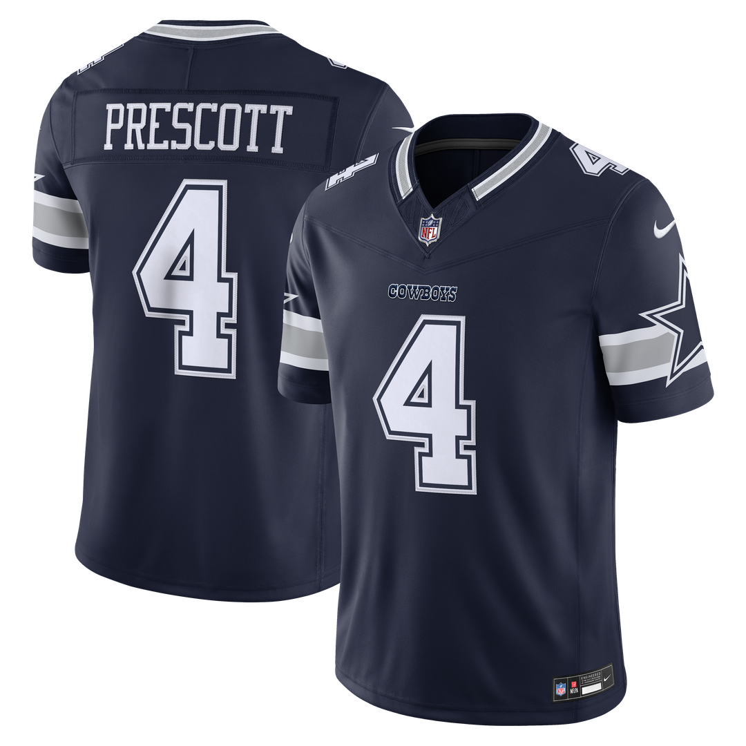 Dallas Cowboys Dak Prescott Nike White Alternate Vapor F.U.S.E. Stitched Limited Jersey
