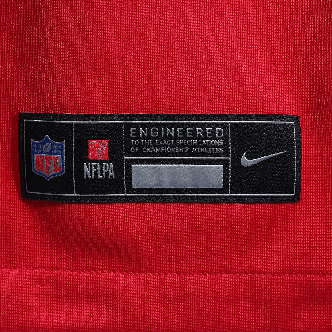 Tampa Bay Buccaneers Calijah Kancey Nike Red Game Jersey
