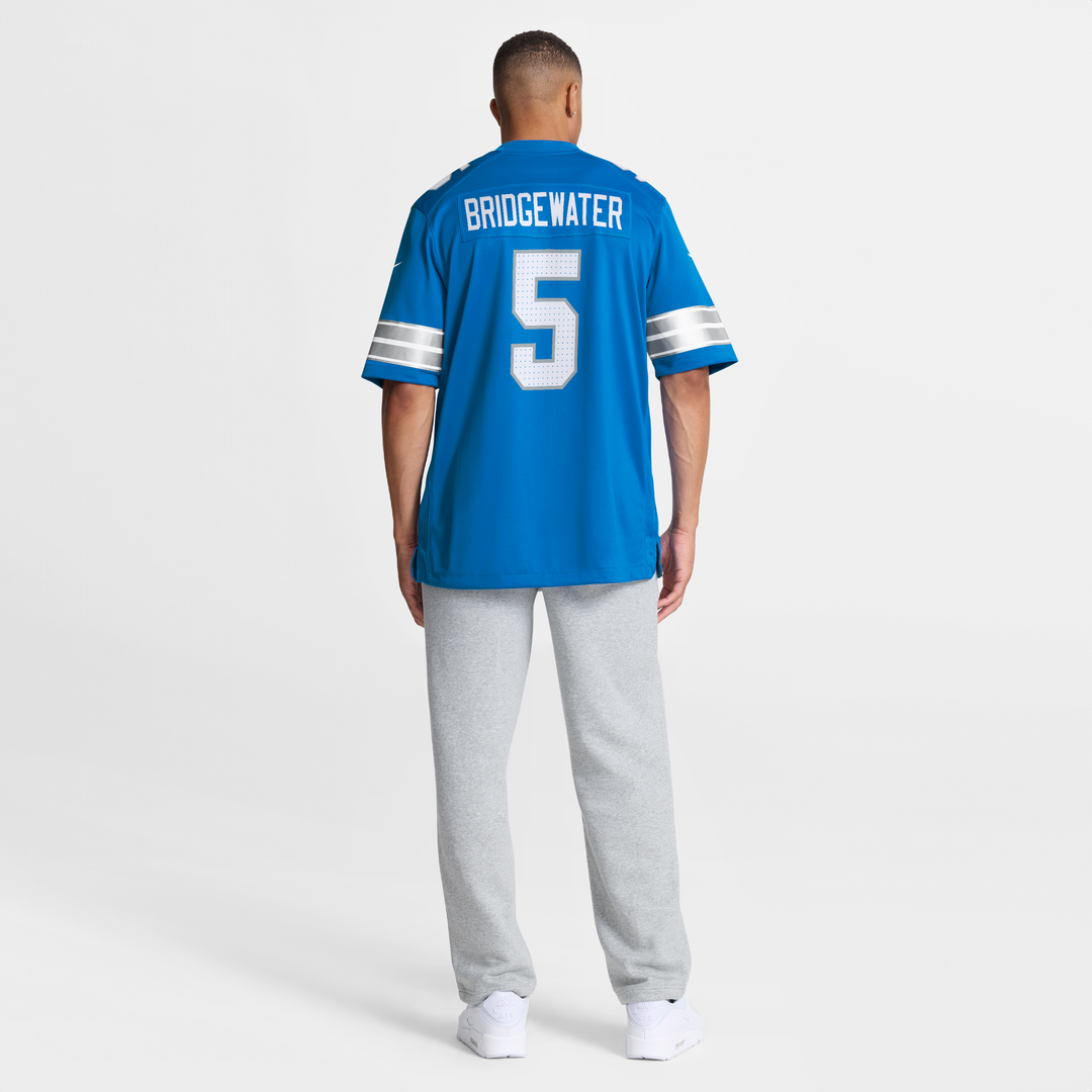 Detroit Lions Teddy Bridgewater Nike Blue Team Game Jersey