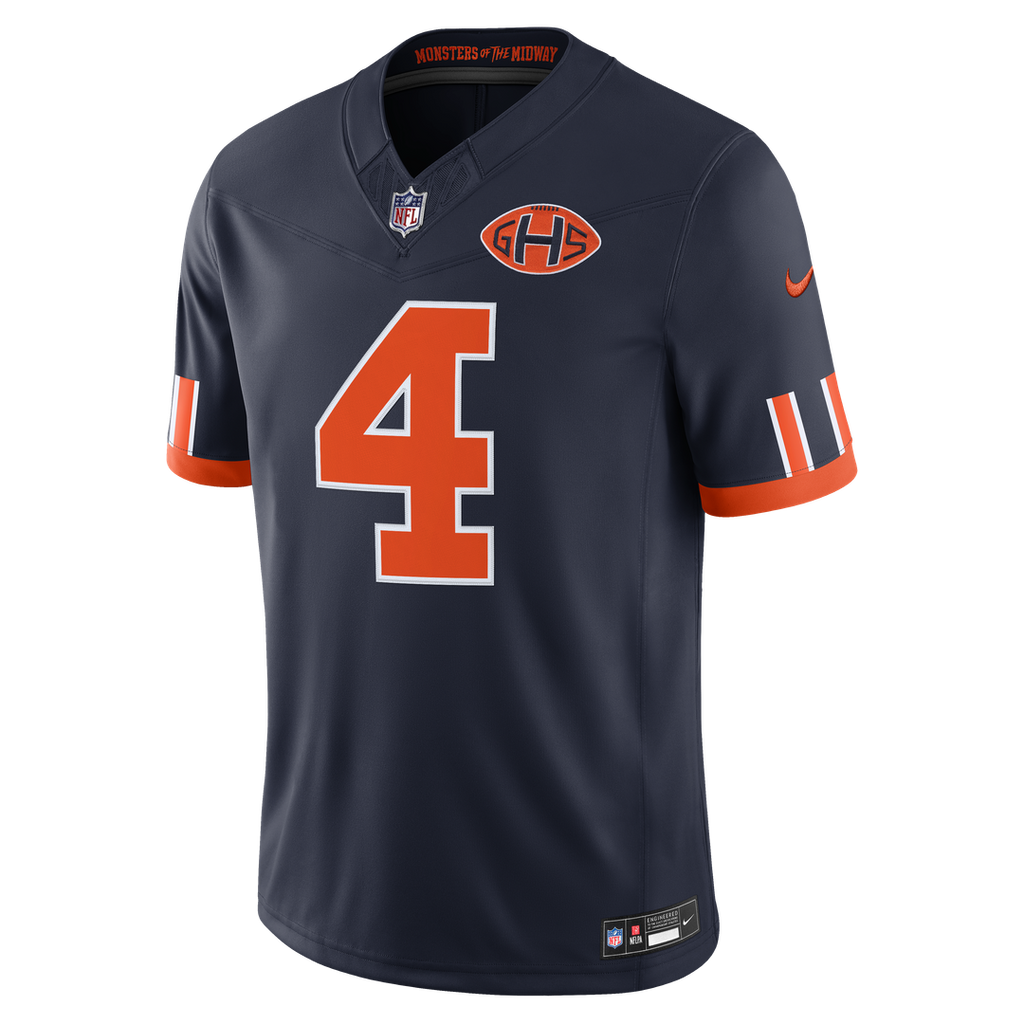 Chicago Bears D'Andre Swift Nike Navy 2026 Rivalries Collection Stitched Limited Jersey