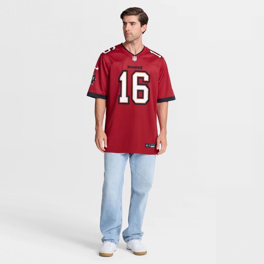 Tampa Bay Buccaneers Easton Stick Nike Red Team Game Jersey
