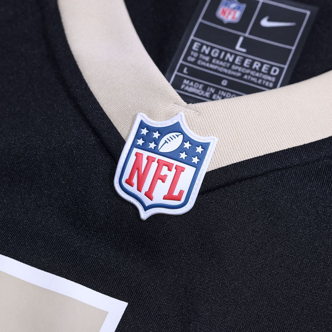 New Orleans Saints Jordan Howden Nike Black Team Game Jersey