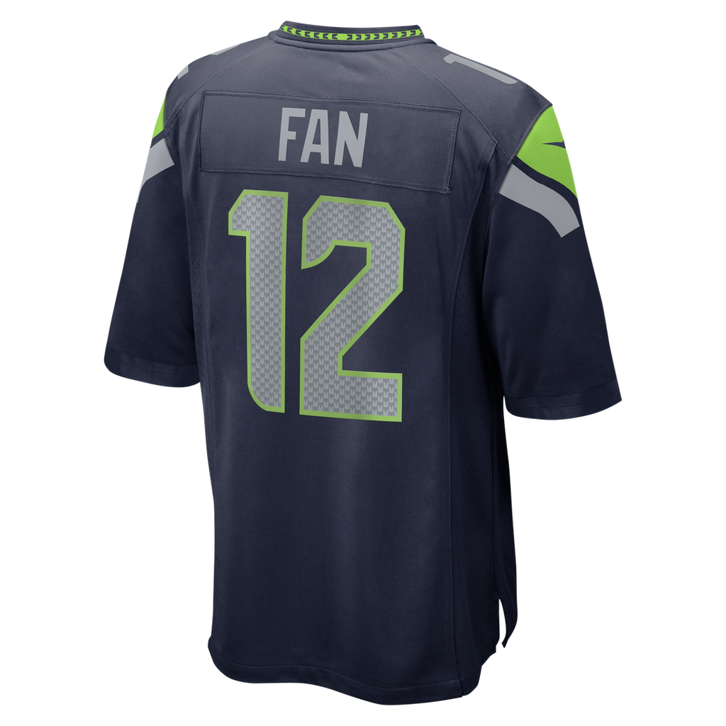 Seattle Seahawks 12s Nike White Game Jersey