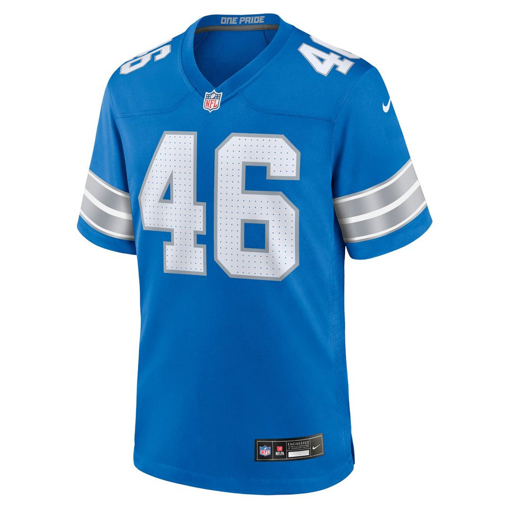 Detroit Lions Jack Campbell Nike Black 2nd Alternate Game Jersey