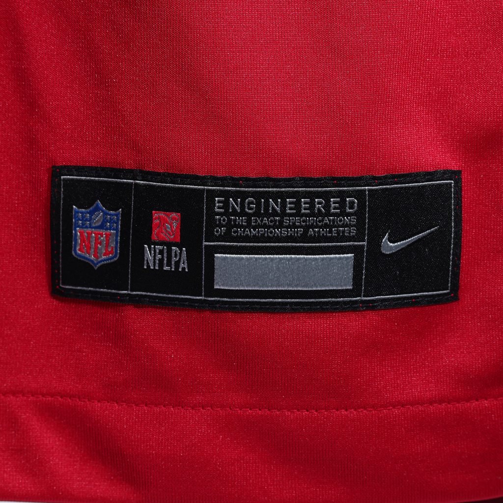 San Francisco 49ers Jordan Jefferson Nike Scarlet Team Game Jersey