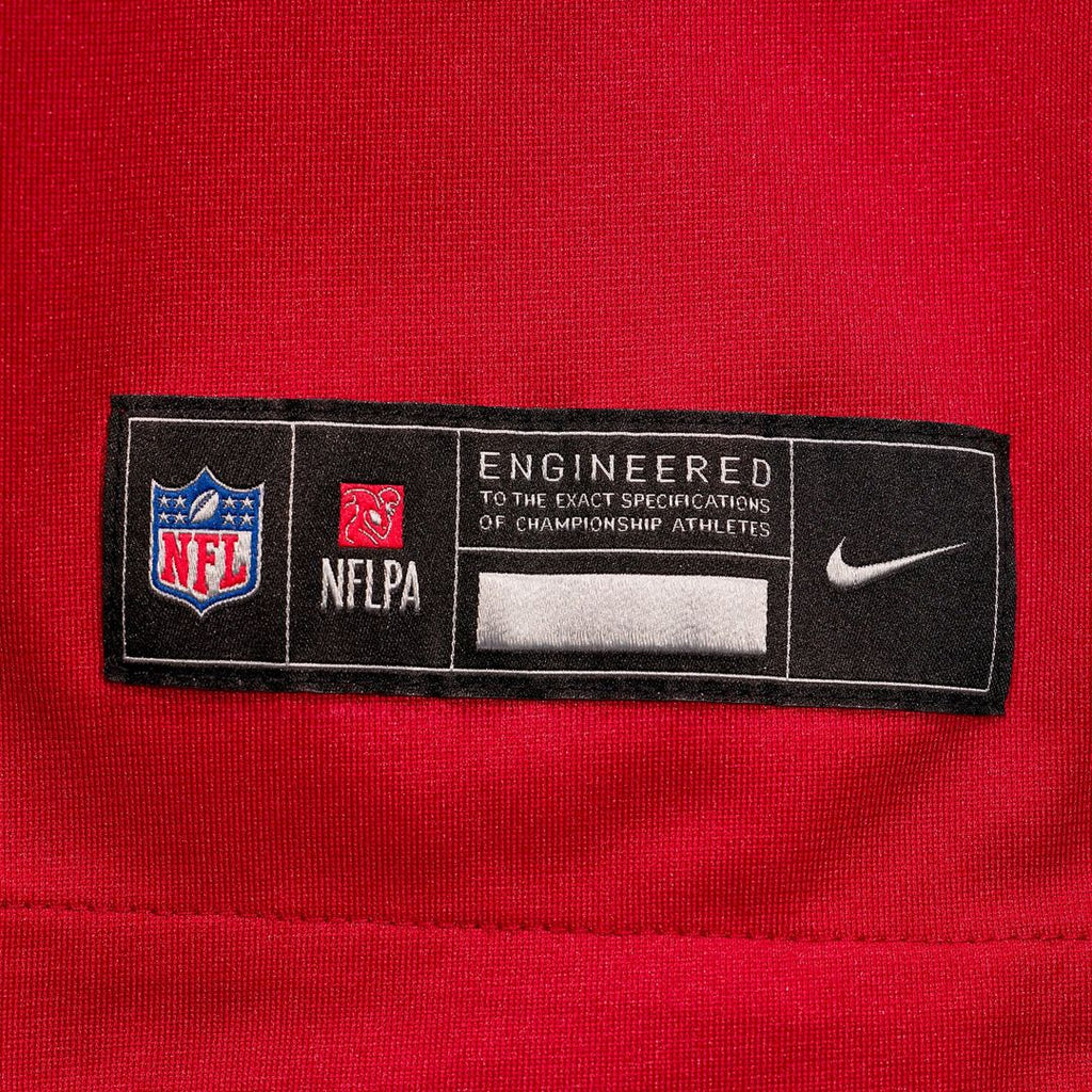 Kansas City Chiefs Nazeeh Johnson Nike Red Game Player Jersey