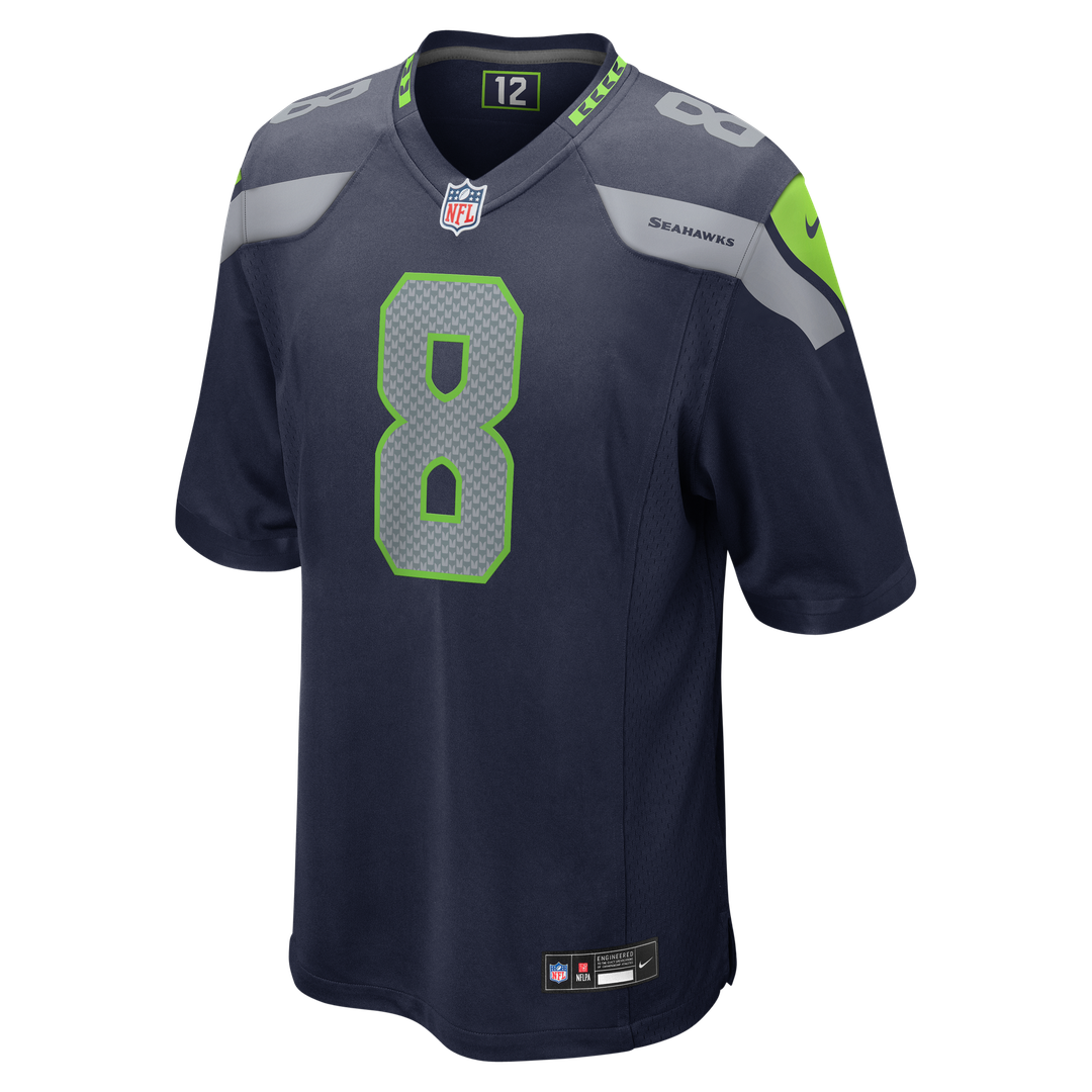 Seattle Seahawks Jadarian Price Nike College Navy Team Game Jersey
