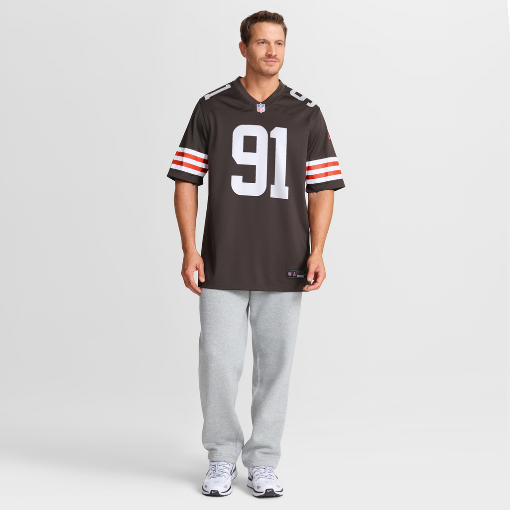 Cleveland Browns Alex Wright Nike Brown Team Game Jersey