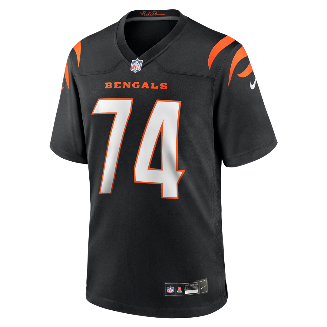 Cincinnati Bengals Jalen Rivers Nike Black Team Game Jersey